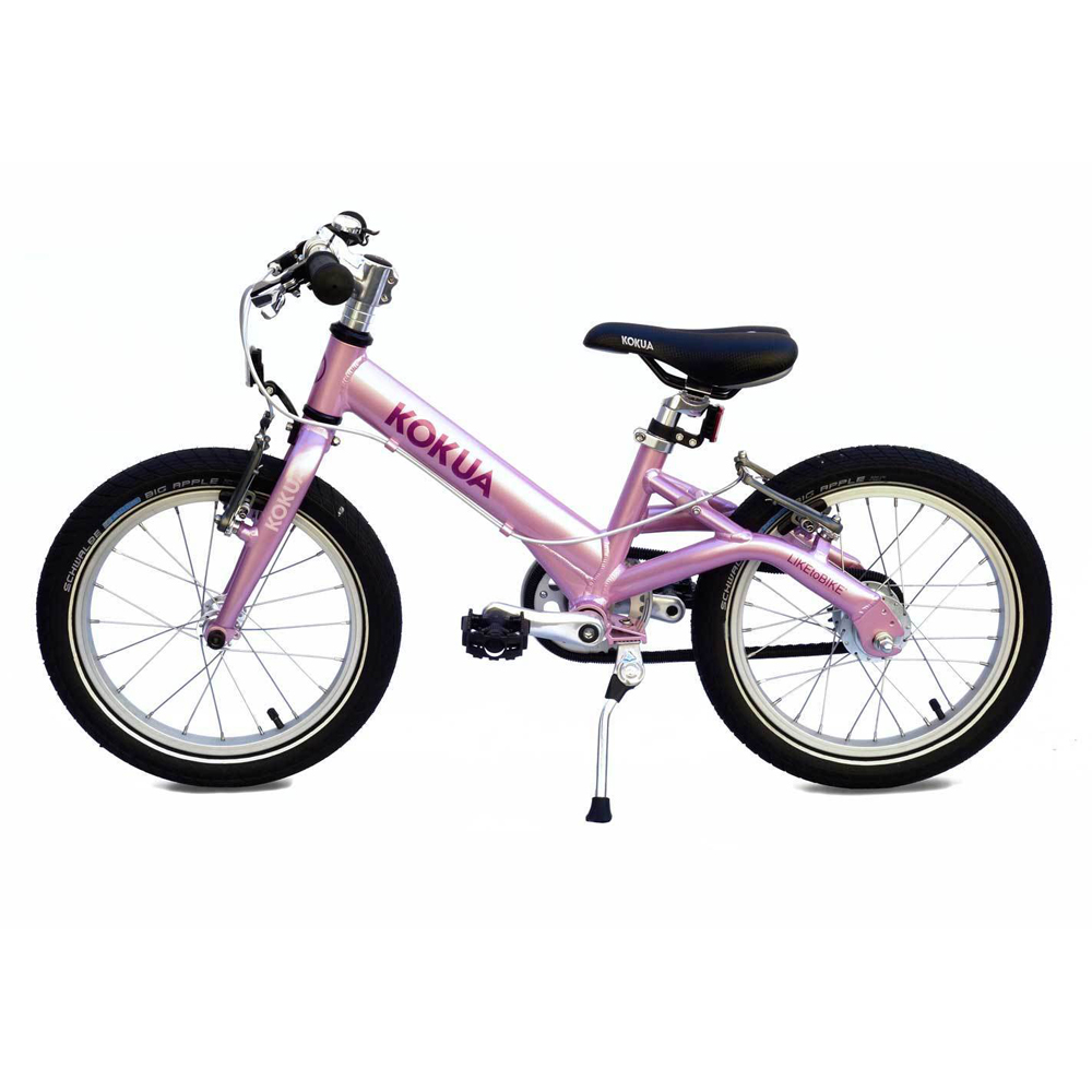 Велосипед KOKUA LIKEtoBIKE 16 V-Brakes rose розовый 2
