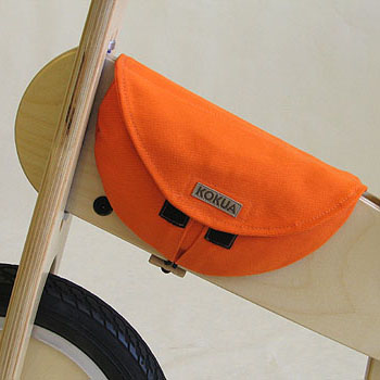 Сумочка на раму для деревянных беговелов KOKUA LIKEaBIKE оранжевый 