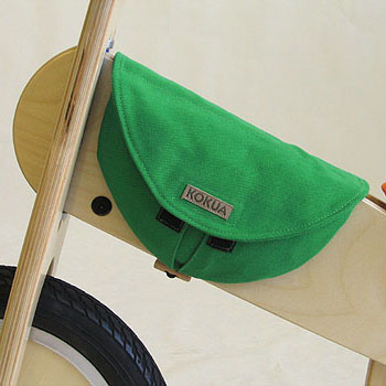 Сумочка на раму для деревянных беговелов KOKUA LIKEaBIKE светло-зеленый