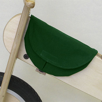 Сумочка на раму для деревянных беговелов KOKUA LIKEaBIKE темно-зеленый