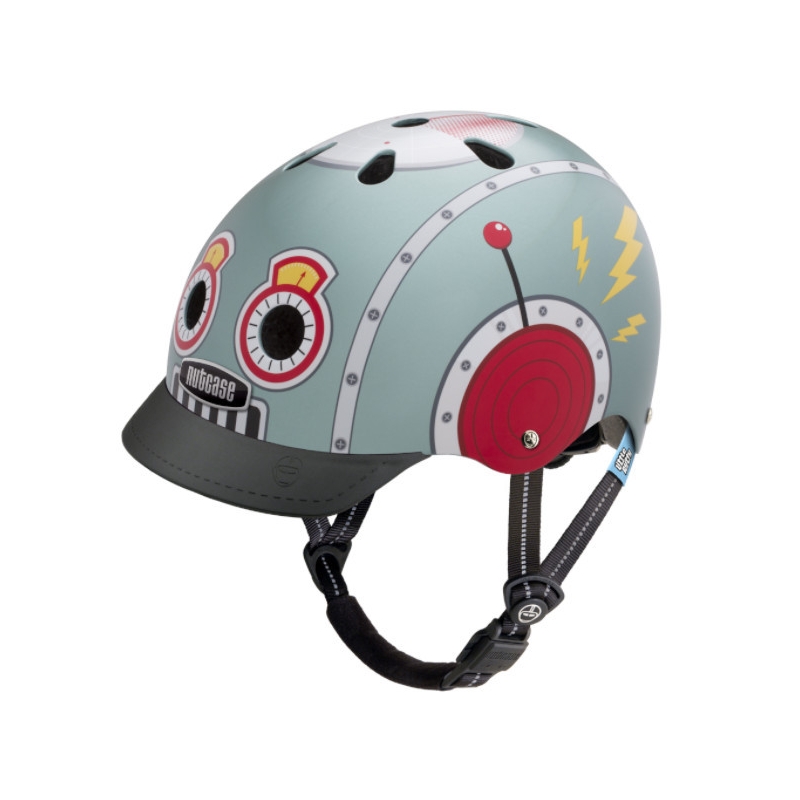 Шлем Nutcase Little Nutty Tin Robot