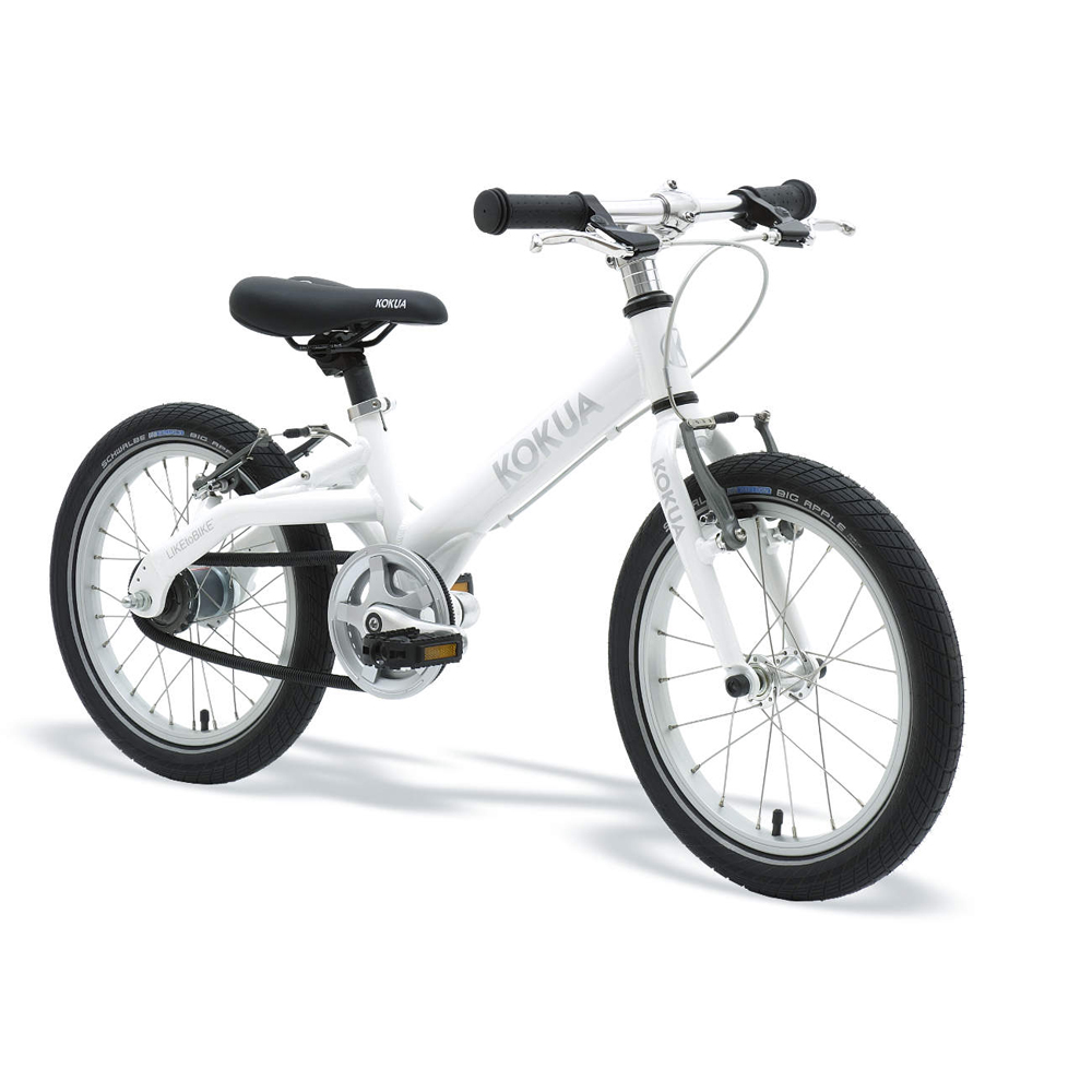Bелосипед KOKUA LIKEtoBIKE 16 SRAM Automatix V-Brakes pearl white жемчужный 2