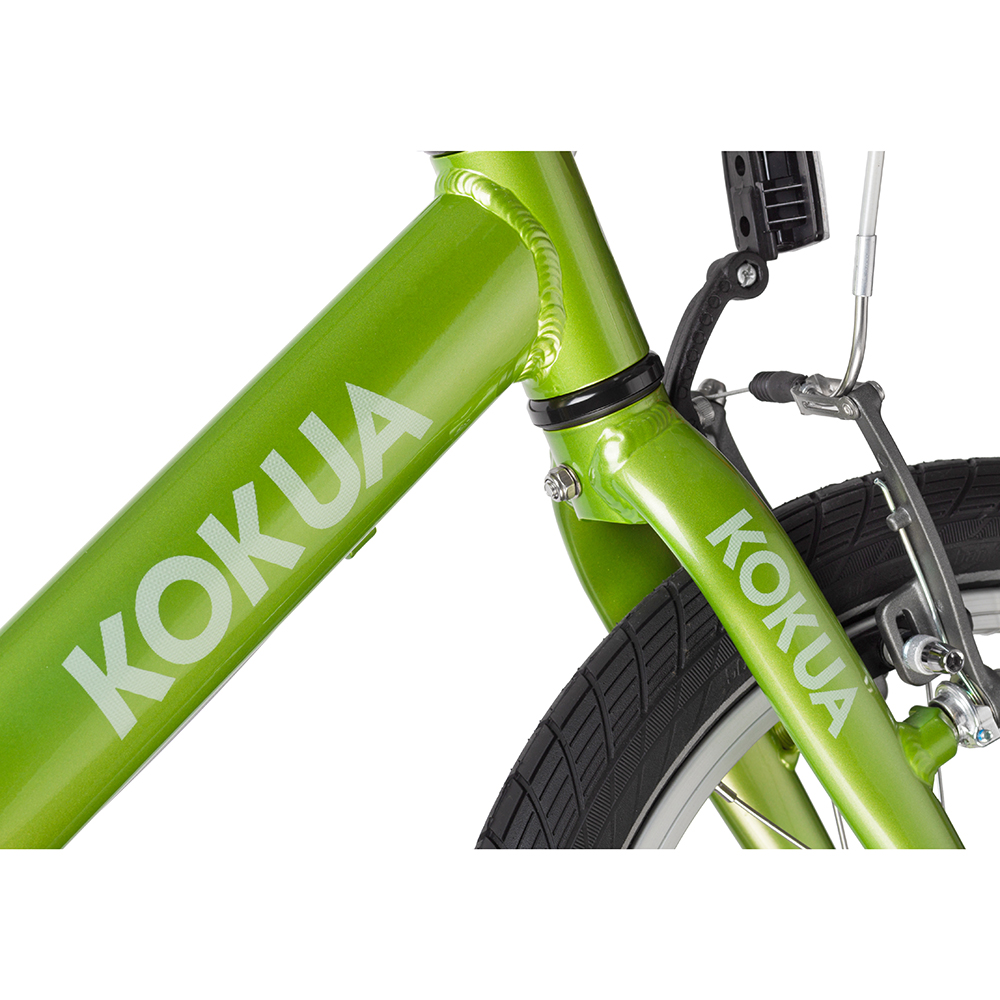 Велосипед KOKUA LIKEtoBIKE 16 V-Brakes green зеленый 3