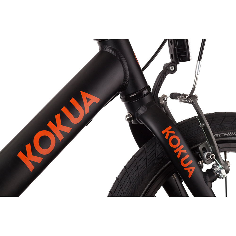 Велосипед KOKUA LIKEtoBIKE 16 V-Brakes Special Model black черный 4