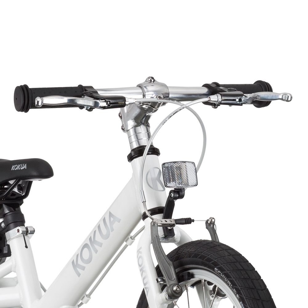Bелосипед KOKUA LIKEtoBIKE 16 SRAM Automatix V-Brakes pearl white жемчужный 3