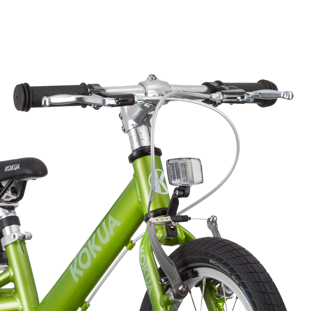 Велосипед KOKUA LIKEtoBIKE 16 V-Brakes green зеленый 7
