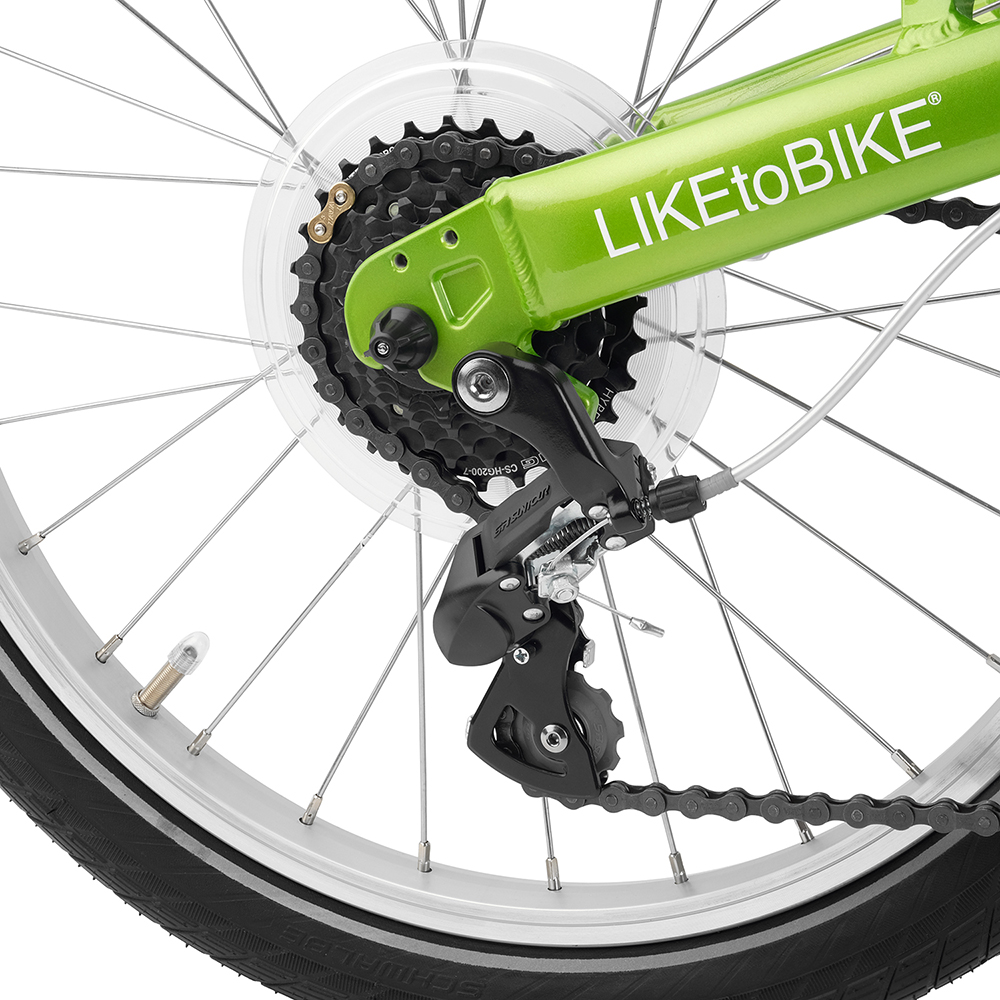 Велосипед KOKUA LIKEtoBIKE 20 green зеленый 5